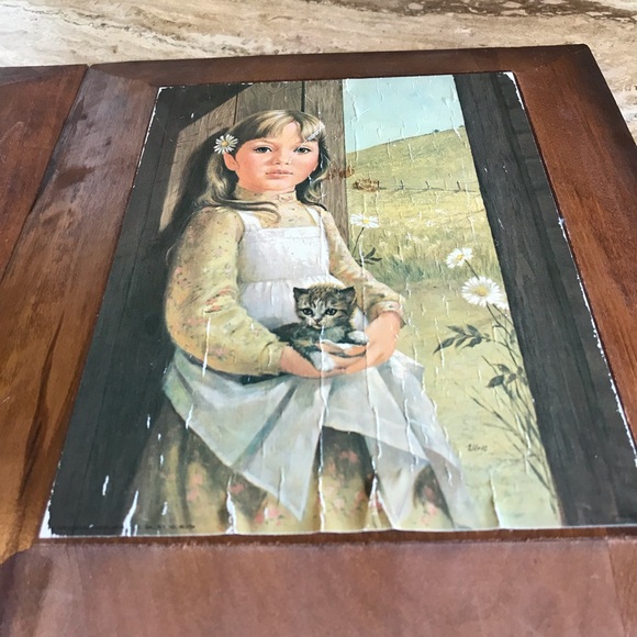 Vintage Wall Art- Boy and Girl - Picture 3 of 13